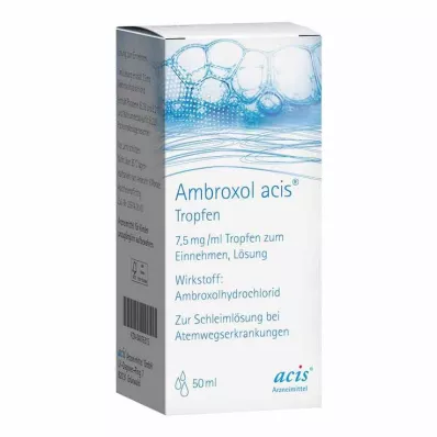 AMBROXOL kyselé kapky, 50 ml AMBROXOL kyselé kapky, 50 ml
