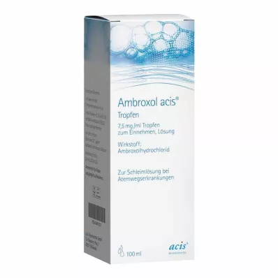 AMBROXOL kyselé kapky, 100 ml