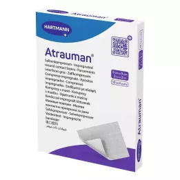ATRAUMAN 5x5 cm sterilní obklady, 10 ks