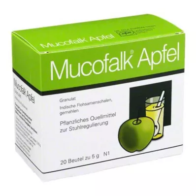 MUCOFALK Jablko Gran pro přípravu suspenze pro perorální podání, 20 ks