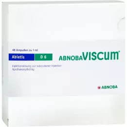 ABNOBAVISCUM Abietis D 6 ampulí, 48 ks