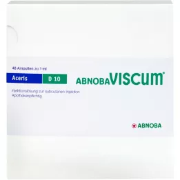 ABNOBAVISCUM Ampulky Aceris D 10, 48 ks