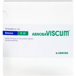 ABNOBAVISCUM Ampulky Betulae D 10, 48 ks