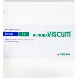 ABNOBAVISCUM Fraxini D 6 ampule, 48 ks