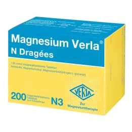 MAGNESIUM VERLA N Dražé, 200 ks