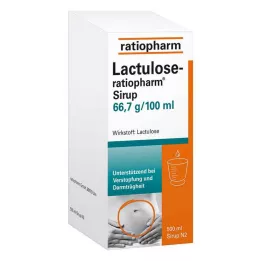 LACTULOSE-ratiopharm sirup, 500 ml
