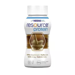 RESOURCE Proteinový nápoj Coffee, 4X200 ml