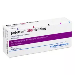 JODETTEN 200 Henningových tablet, 100 ks