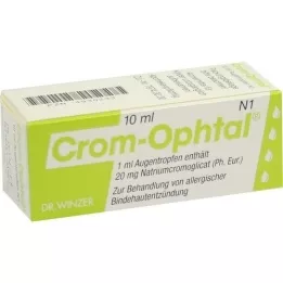 CROM-OPHTAL oční kapky, 10 ml