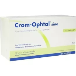CROM-OPHTAL Sine Eye Drops EDB, 50x0,5 ml