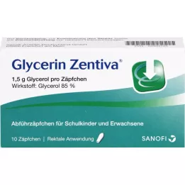 Glycerin Zentiva čípky, 10 ks