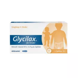 GLYCILAX Čípky pro děti, 6 ks