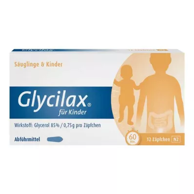 GLYCILAX Čípky pro děti, 12 ks GLYCILAX Čípky pro děti, 12 ks