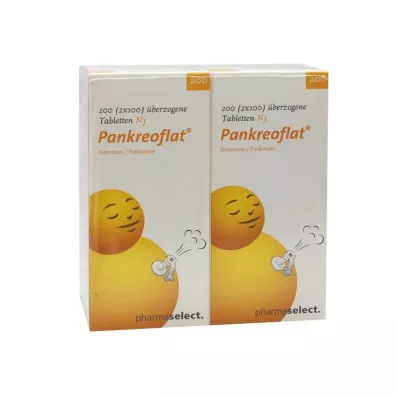 PANKREOFLAT potahované tablety, 200 ks