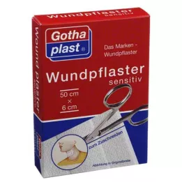 GOTHAPLAST Péče o ránu citlivá 6 cmx0,5 m řez, 1 ks