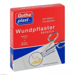 GOTHAPLAST Péče o ránu citlivá 8 cmx1 m řez, 1 ks