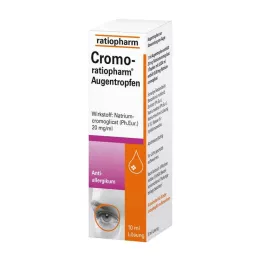 CROMO-RATIOPHARM Oční kapky, 10 ml