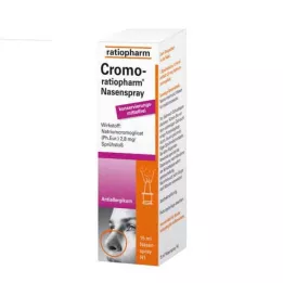 CROMO-RATIOPHARM Nosní sprej bez konzervačních látek, 15 ml