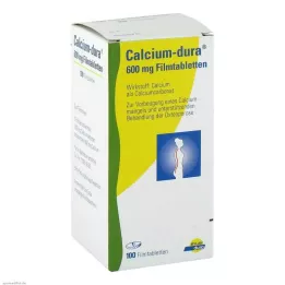 CALCIUM DURA Potahované tablety, 100 ks
