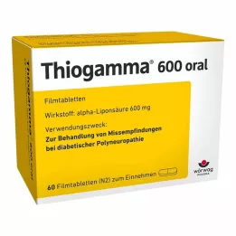 THIOGAMMA 600 perorálních potahovaných tablet, 60 ks