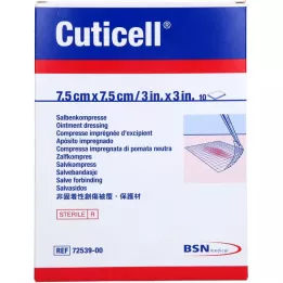 CUTICELL Mastové obklady 7,5x7,5 cm, 10 ks