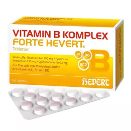 VITAMIN B KOMPLEX forte tablety Hevert, 100 ks