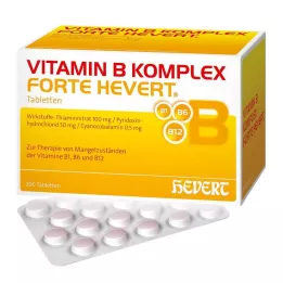 VITAMIN B KOMPLEX forte tablety Hevert, 200 ks