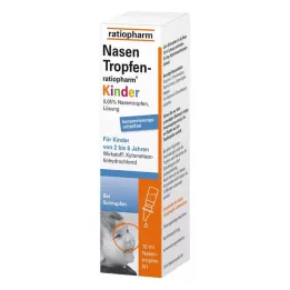 NASENTROPFEN-ratiopharm Kinder bez konzervantů, 10 ml