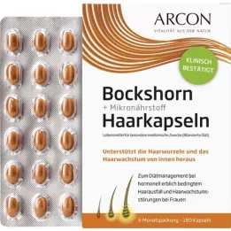 BOCKSHORN+Microutrient Hair Capsules Tisane Plus, 180 ks