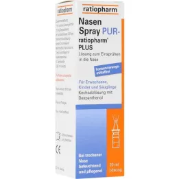Nosní sprej PUR ratiopharm Plus, 20 ml