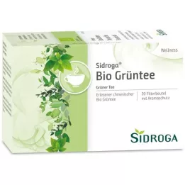 SIDROGA Wellness Green Tea Filter Bag, 20x1,7 g