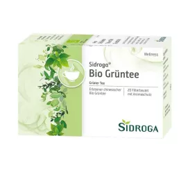 SIDROGA Wellness filtrační sáčky na zelený čaj, 20X1,7g