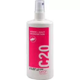 ORO C20 ruční a kůže dezinfekční rozprašovací láhev, 125 ml