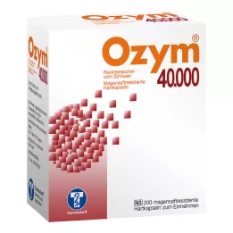 OZYM 40 000 tvrdých gastrorezistentních tobolek, 200 ks