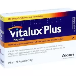 VITALUX plus lutein U.omega-3 tobolky, 28 ks