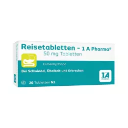 REISETABLETTEN-1A Pharma, 20 ks