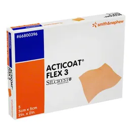 Obvaz Acticoat Flex 3 5x5 cm, 5 ks