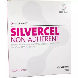 SILVERCEL Nelzejmový komprimaci 11x11 cm, 10 ks