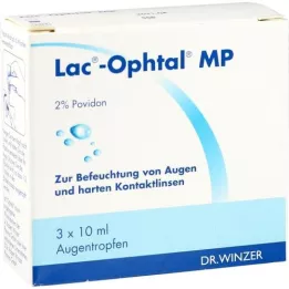 LAC OPHTAL MP Oční kapky, 3x10 ml