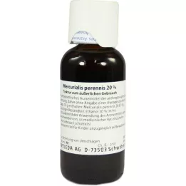 MERCURIALIS PERENNIS 20% tinktura, 100 ml