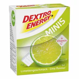 DEXTRO ENERGY mini limetkové tablety, 50 g