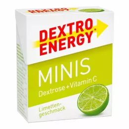 DEXTRO ENERGY mini limetkové tablety, 50 g