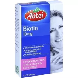ABTEI Biotin 10 mg tablet, 30 ks