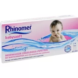 RHINOMER Babysanft Sea Water 5 ml jednozézové pip., 20x5 ml