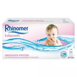 RHINOMER Babysanft Sea Water 5 ml jednozézové pip., 20x5 ml