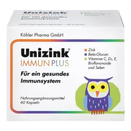 UNIZINK Immun Plus kapsle, 1X60 ks