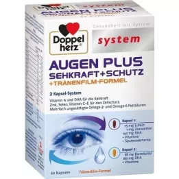 DOPPELHERZ Eyes plus Eyedight+Protection System Kaps., 60 ks