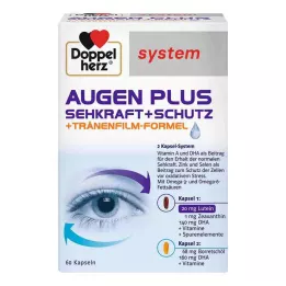 DOPPELHERZ Kapsle Eyes plus Vision+Protection system, 60 ks