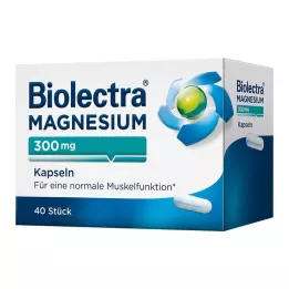 BIOLECTRA Hořčík 300 mg tobolky, 40 ks