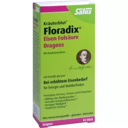 FLORADIX Dragees kyseliny listové listové, 84 ks